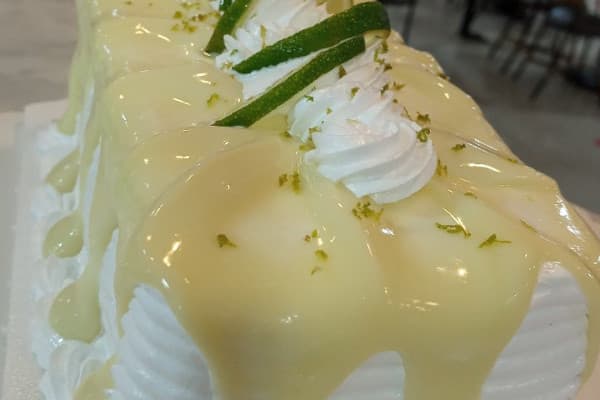 torta de gelado de limão