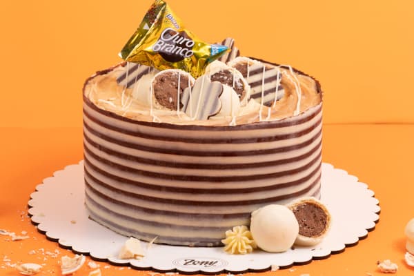 torta de chocolate Ouro Branco